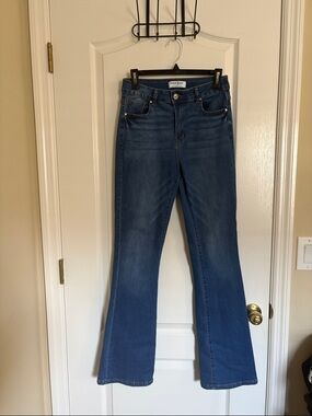 Wax Jean Collection NWOT Indigo Blue Flare High Rise Jeans